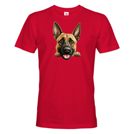 Pánské tričko Belgický ovčák - tričko pro milovníky psů BezvaTriko