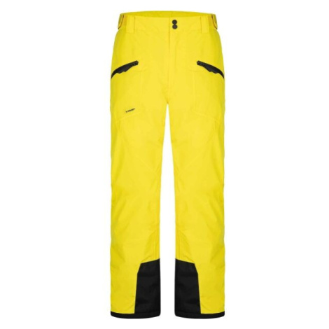 Loap ORRY Pánské lyžařské kalhoty, žlutá, velikost