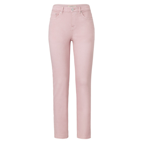 Tchibo - Barevné džíny »Fit Emma« - pro ženy - vel. 40 - barva: růžová