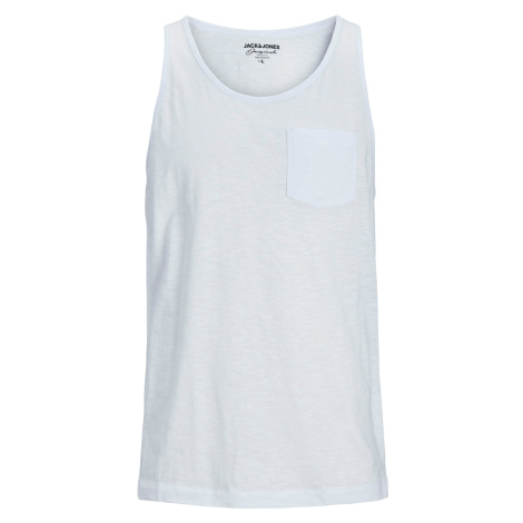 Jack&Jones Pánské tílko JORTAMPA Standard Fit 12252180 Bright White Jack & Jones