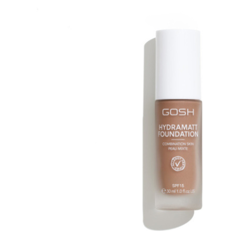 GOSH COPENHAGEN Hydramatt Foundation make-up pro smíšenou pleť - 014N Dark 30 ml