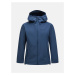 Bunda peak performance m explore hood jacket blue steel