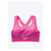 Victorias Secret PINK růžová bezešvá sportovní podprsenka Seamless Gym Racerback