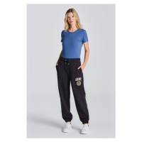 TEPLÁKY GANT D1. CREST SHIELD SWEAT PANTS černá