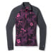 Smartwool W CLASSIC THERMALERINO BL 1/4 ZIP B purple iris floral