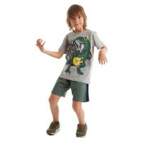 mshb&g Rock Dino Boy T-shirt Shorts Set