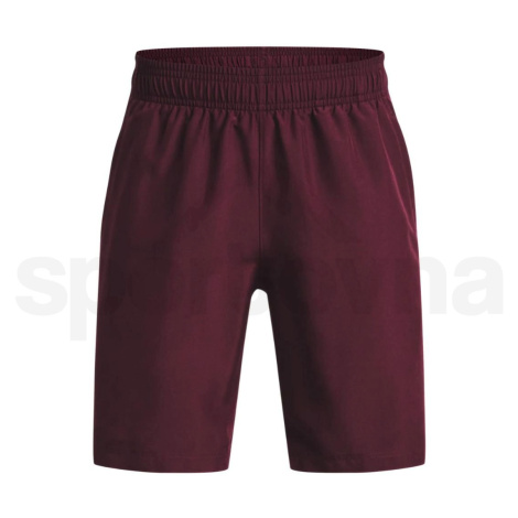 Under Armour UA Woven Graphic Shorts J 1370178-600 - maroon