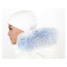 Sikora Kožešinový lem na kapuci - límec liška snowtop nebeská modř L P1/2 (60 cm)