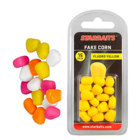Starbaits Plovoucí Kukuřice Floating Fake Corn Žlutá 15ks