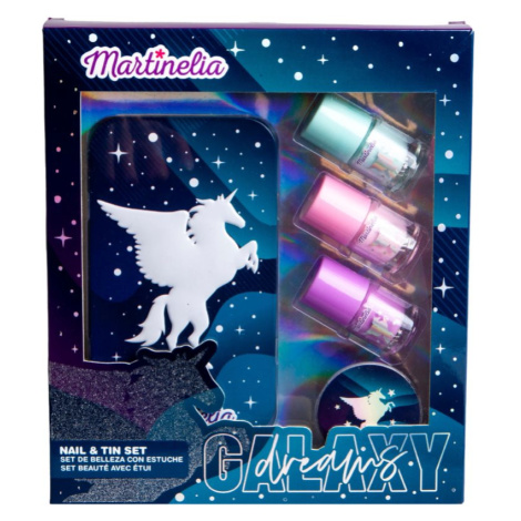 Martinelia Galaxy Dreams Dream Nails & Tin Box dárková sada (pro děti)