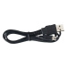 Lezyne USB kabel pro lampu / zařízení gps micro usb cable LZN-1-LED-USB-V204,4712805978694 Černá