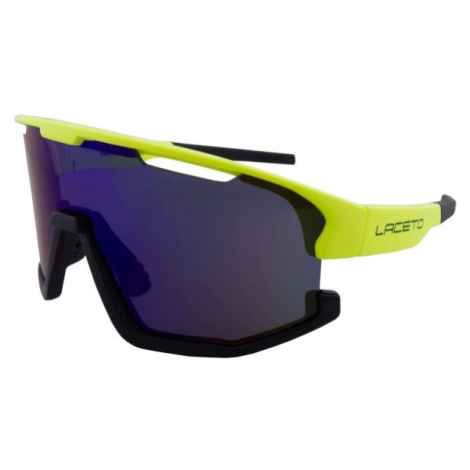 Laceto DEXTER Sportovní sluneční brýle, žlutá, velikost