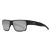 Sluneční brýle Delta Polarized Gatorz® – Smoke Polarized w/ Chrome Mirror, Černá