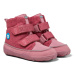 Barefoot zimní obuv s membránou Affenzahn - Comfy Walk Wool Unicorn růžová