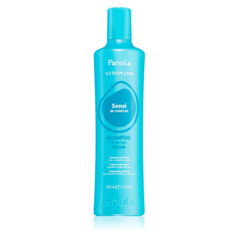 Fanola Vitamins Sensi Delicate Shampoo jemný čisticí šampon se zklidňujícím účinkem 350 ml