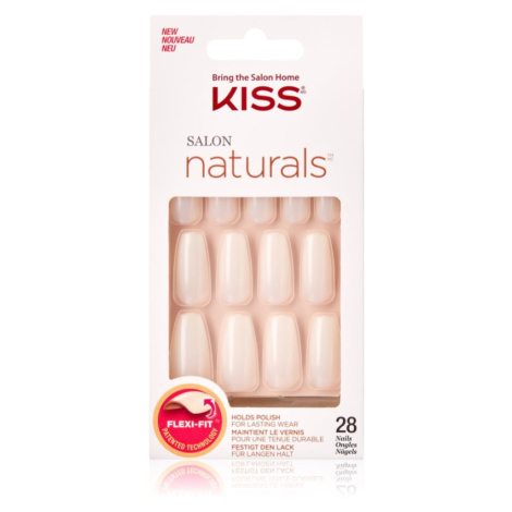 KISS Salon Natural Walk On Air umělé nehty 28 ks