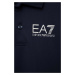 Dětské polo tričko EA7 Emporio Armani tmavomodrá barva, s potiskem