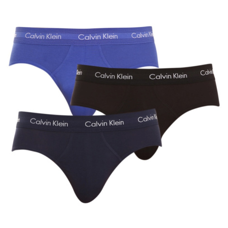 3PACK pánské slipy Calvin Klein vícebarevné (U2661G-4KU)