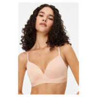 Trendyol Ten Micro Covered No Underwire Knitted Bra