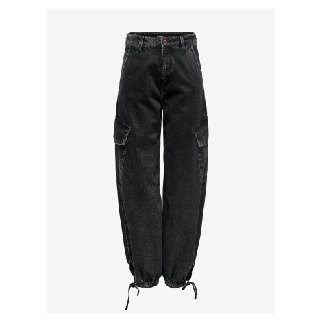 Černé dámské džíny s kapsami džíny ONLY Pernille - Dámské