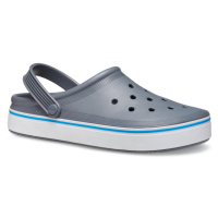 CROCS-Crocband Off Court Clog charcoal Šedá