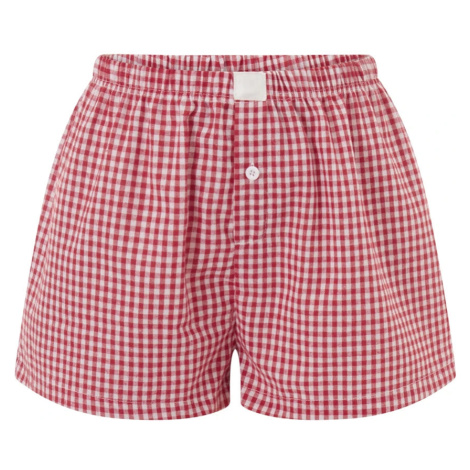 Dámské kostkované šortky