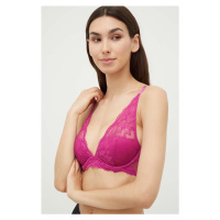 Podprsenka Calvin Klein Underwear fialová barva, 000QF6396E