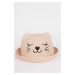 DEFACTO Girl Embroidered Straw Hat