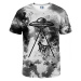 Aloha From Deer Abduction Tie Dye T-Shirt TSH AFD580 Grey