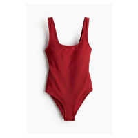 H & M - Jednodílné plavky Firm Shape - červená