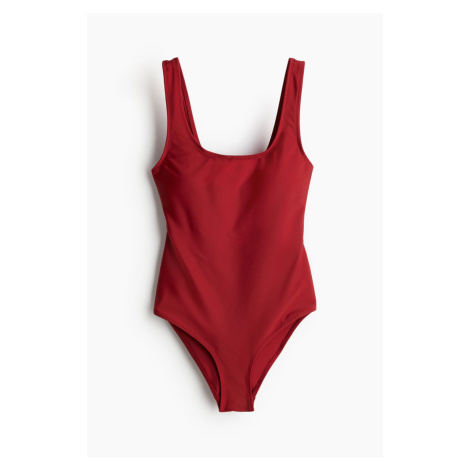 H & M - Jednodílné plavky Firm Shape - červená H&M