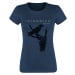 Insomnium Raven Dámské tričko námořnická modrá