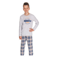 Dětské pyžamo Taro 2650 | sv.šedá