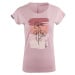 ALPINE PRO RYRA Dámské triko, růžová, velikost