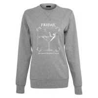 Ladies F-Word Crewneck - grey