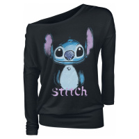 Lilo & Stitch Graffiti Dámské tričko s dlouhými rukávy černá