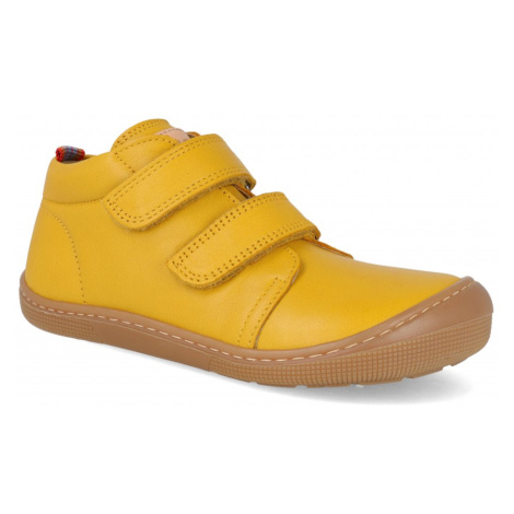 Barefoot dětské kotníkové boty Koel - Don Yellow žluté Koel4kids