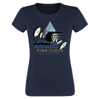 Pink Floyd The Dark Side Of The Moon 50th Anniversary Dámské tričko námořnická modrá