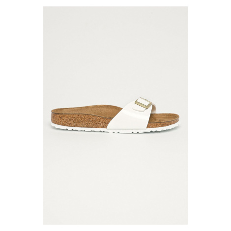 Pantofle Birkenstock Madrid dámské, bílá barva, 1005310