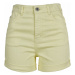 Ladies Highwaist Stretch Twill Shorts - coral