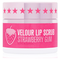 Jeffree Star Cosmetics Velour Lip Scrub cukrový peeling na rty Strawberry Gum 30 g