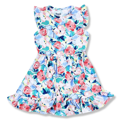 Dívčí letní šaty - Květinky