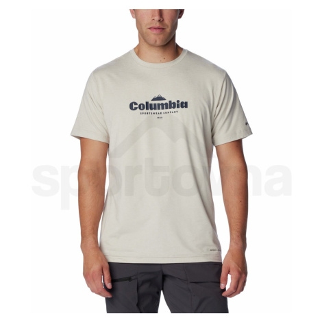 Columbia Kwick Hike™ Graphic SS Tee 2071763278 - dark stone/heather elevated high