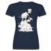 101 dalmatinů Chair Dámské tričko námořnická modrá