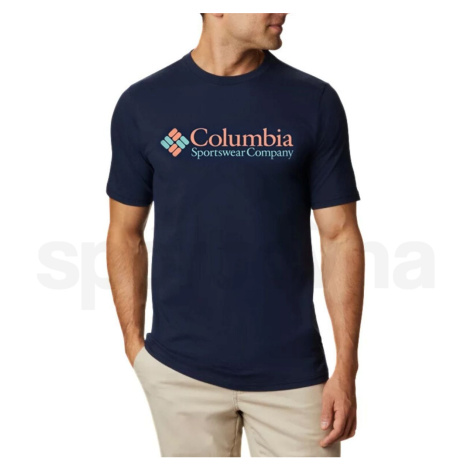 Columbia CSC Basic Logo™ Short Sleeve M 1680053475 - collegiate navy csc retro logo