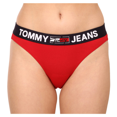 Dámské kalhotky Tommy Hilfiger červené (UW0UW02773 XLG)