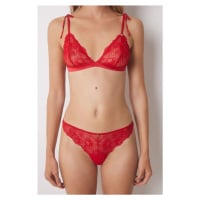 Tanga women'secret RED XMAS LA VECINA RUBIA červená barva, 5358625