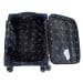 Rogal Šedý textilní cestovní kufr do letadla "Practical" - M (35l)