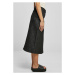 Ladies Midi Denim Skirt - black washed