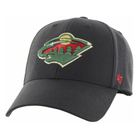 Minnesota Wild NHL '47 MVP Team Logo Dark Green Hokejová kšiltovka